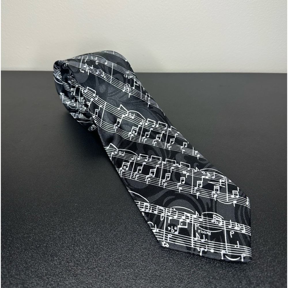 Music Notes Tie 🎼🎹🎶🎵